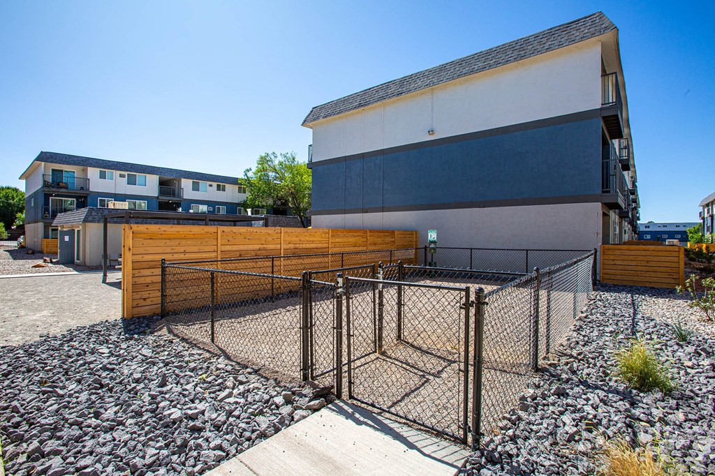 Dog Park at Encanto Lofts in Albuquerque New Mexico